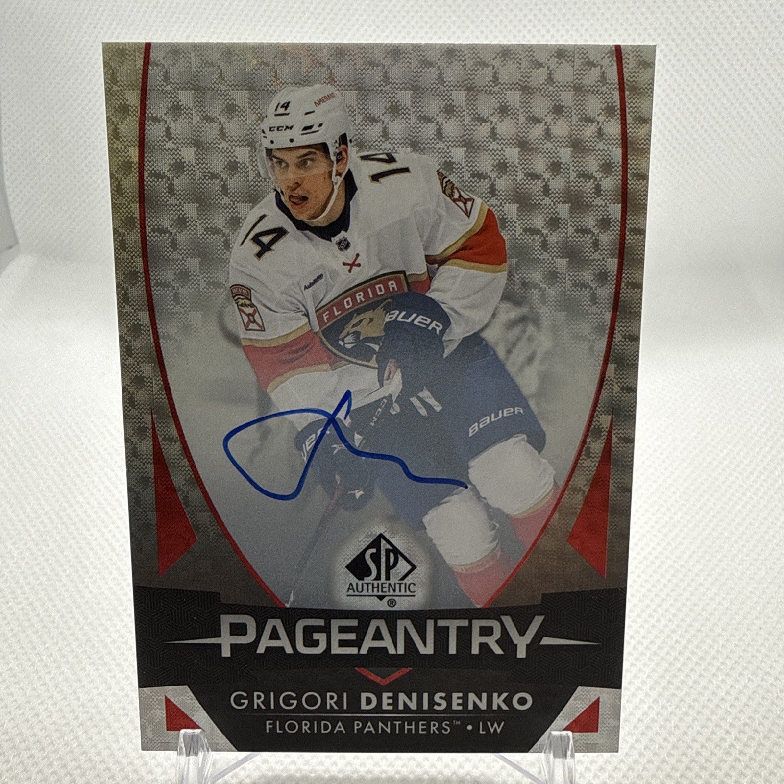 Grigori Denisenko 2023-24 SP Authentic Pageantry Auto Florida Panthers