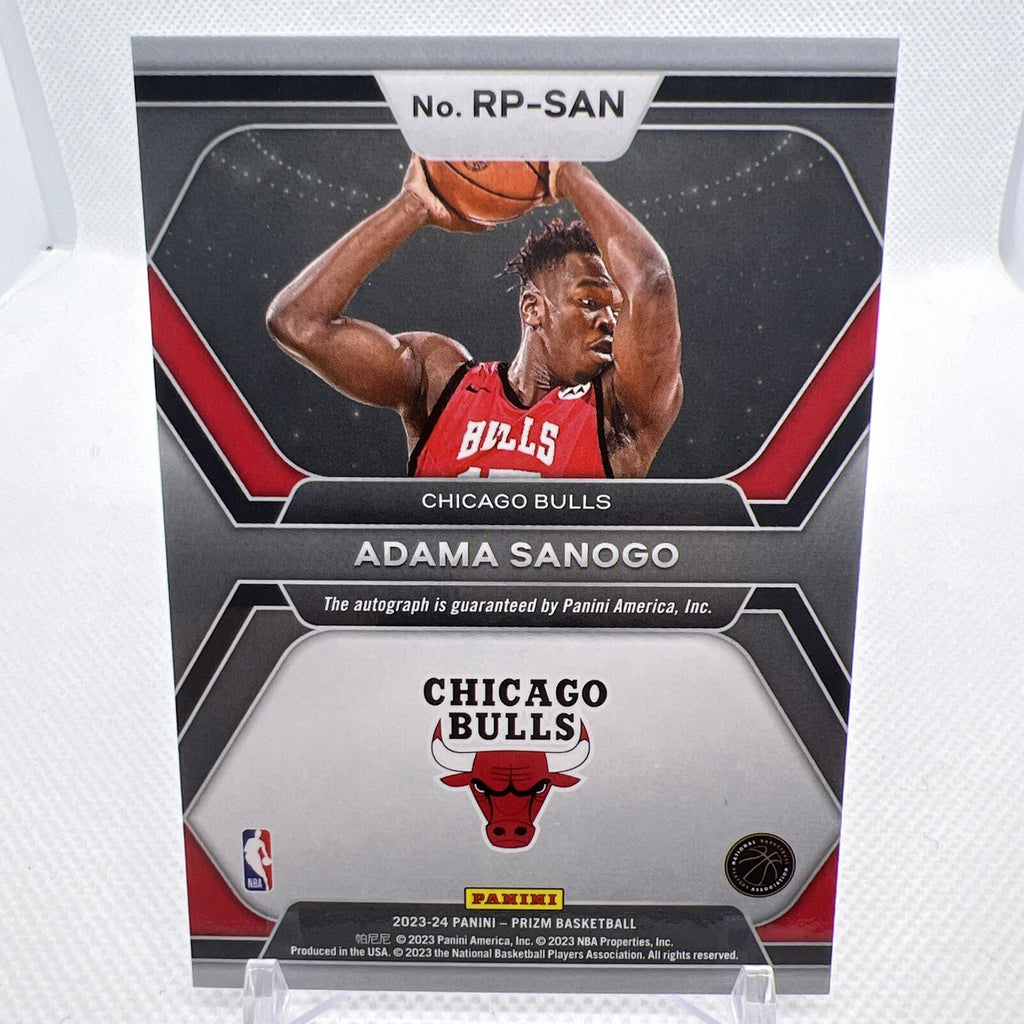 Adama Sanogo 2023-24 Panini Prizm Rookie Penmanship Chicago Bulls