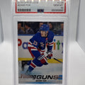 Adam Fox 2019-20 Upper Deck Young Guns #228 New York Rangers Rookie PSA 10 RC