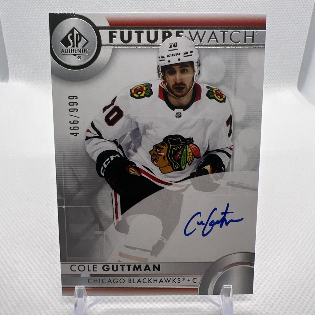 Cole Guttman 2023-24 SP Authentic Future Watch Auto Chicago Blackhawks