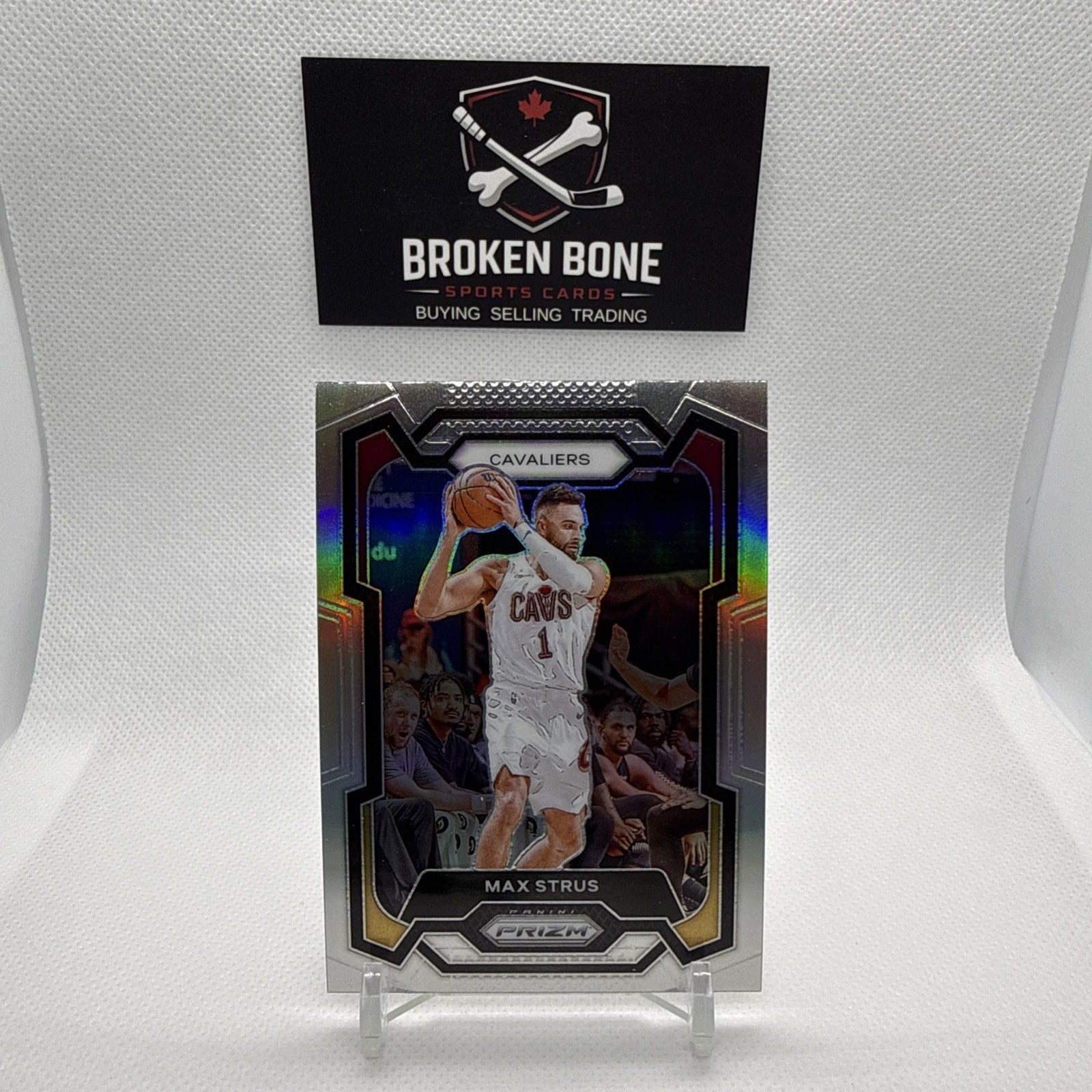 Max Straus 2023-24 Panini Prizm Silver Prizm # 273 Cavalies