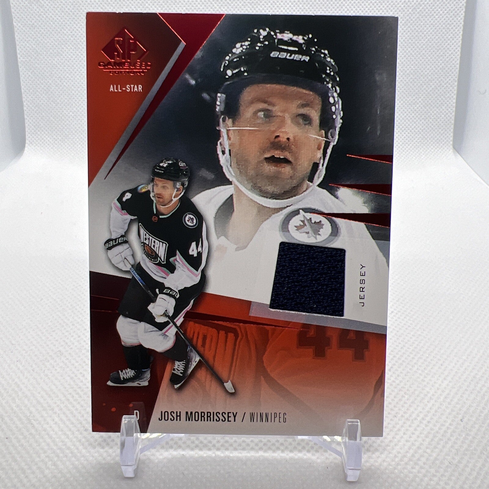 Josh Morrissey 2023-24 SP Game Used All-Star Jersey Winnipeg Jets