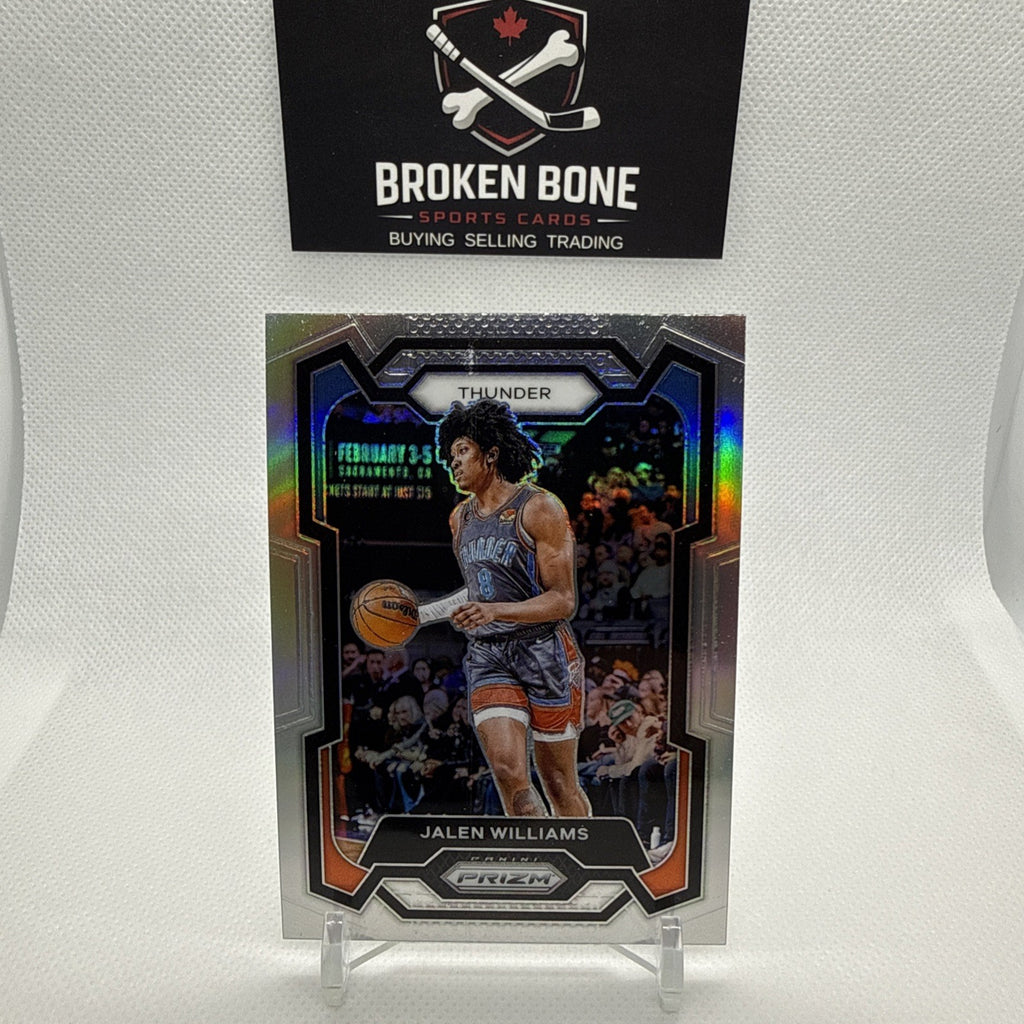 Jalen Williams 2023-24 Panini Prizm Silver Prizm #19 Thunder