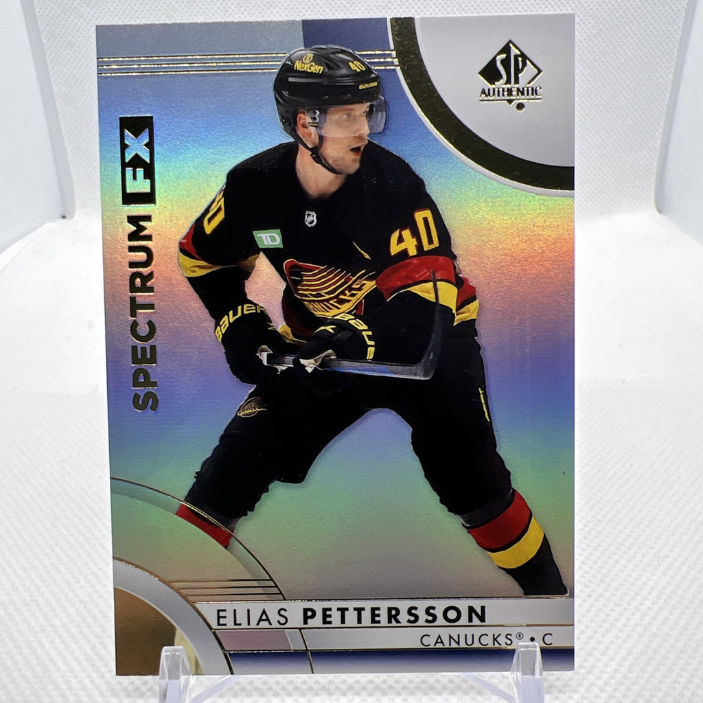 Elias Pettersson 2023-24 SP Authentic Spectrum Fx Redemption Unscratched