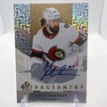 Mark Kastelic 2022-23 SP Authentic Pageantry Rookie Gold Auto Ottawa Senators