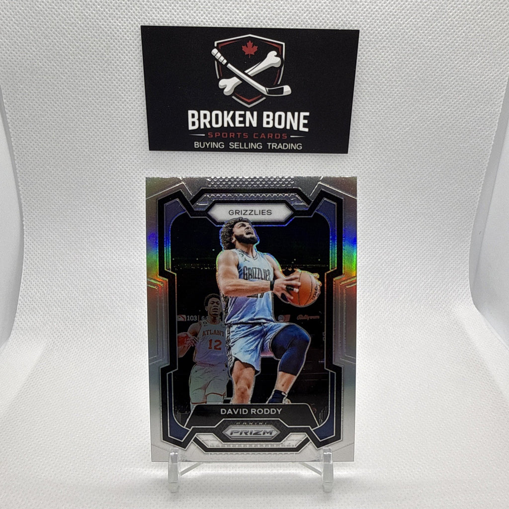 David Roddy 2023-24 Panini Prizm Silver Prizm #267 Grizzlies