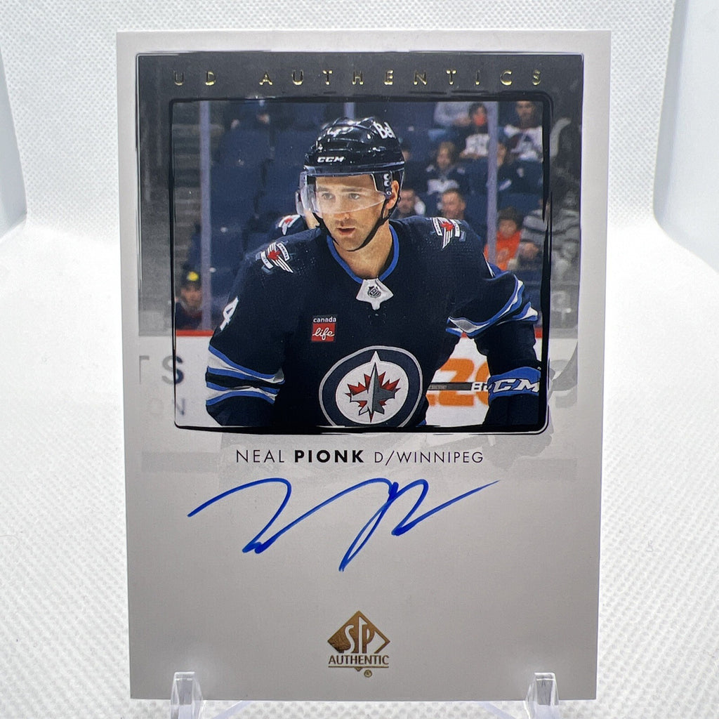 Neal Pionk 2022-23 SP Authentic UD Authentics Winnipeg Jets