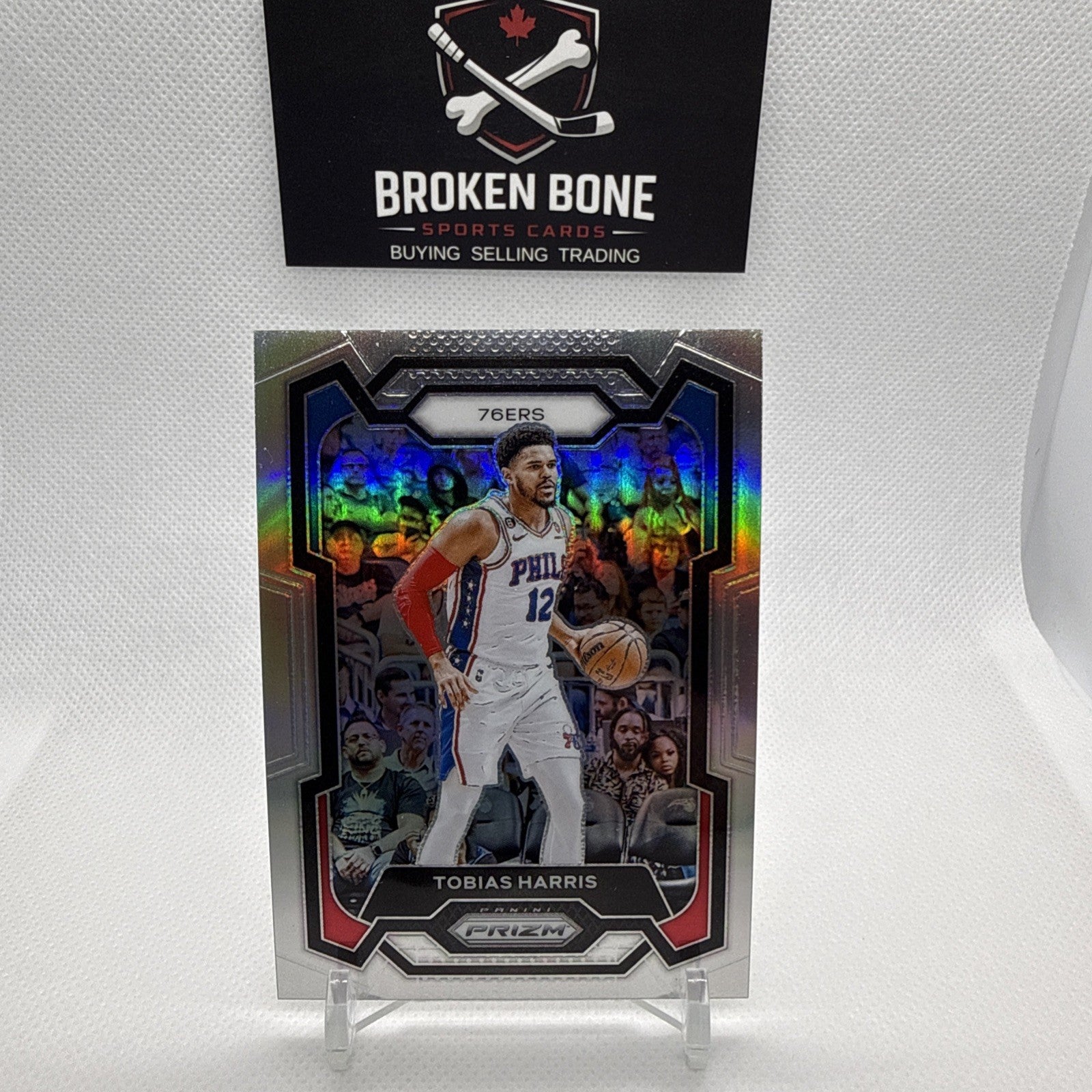 Tobias Harris 2023-24 Panini Prizm Silver Prizm #88 76ers