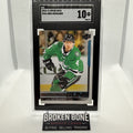 Miro Heiskanen 2018 Upper Deck Young Guns Rookie Dallas Stars SGC 10