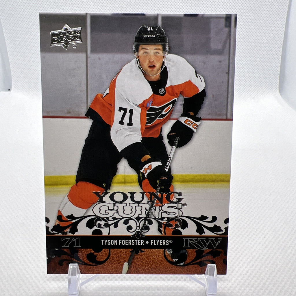 Tyson Foerster 2023-24 Upper Deck Retro Young Guns Philadelphia Flyers RC