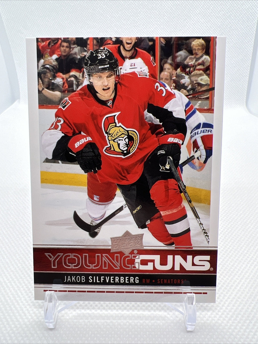 Jakob Silfverberg 2012-13 Upper Deck #238 Young Guns Rookie Ottawa Senators RC