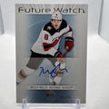 Reilly Walsh 2022-23 SP Authentic Retro Future Watch Auto /699 New Jersey Devils