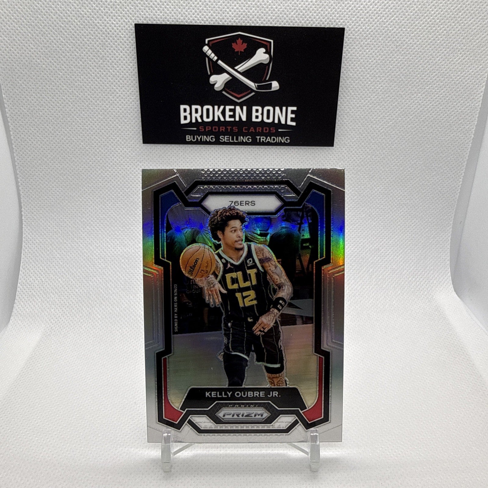 Kelly Oubre Jr 2023-24 Panini Prizm Silver Prizm #257 76ers
