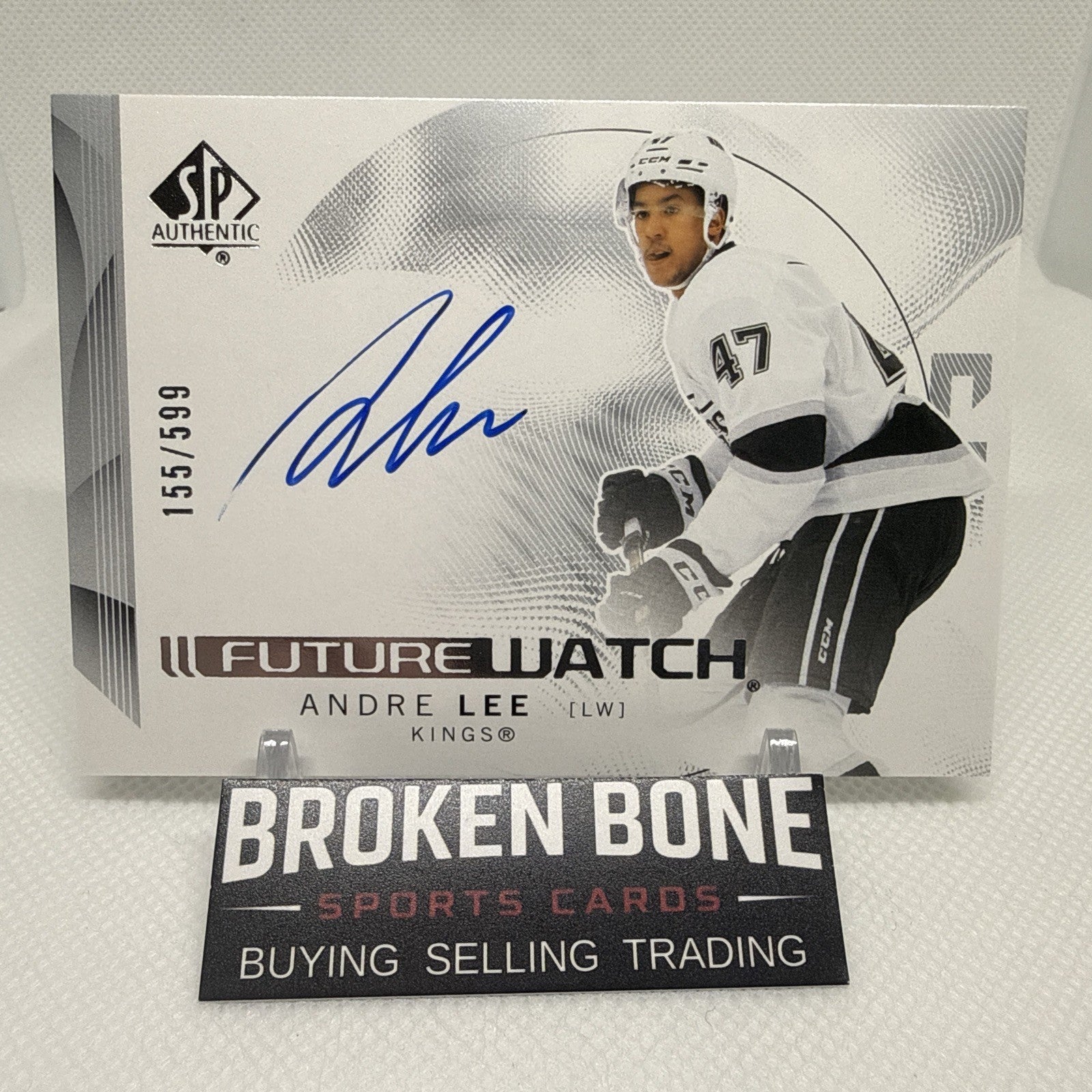 Andre Lee 2024-25 SP Authentic Future Watch Auto /599 Los Angeles Kings