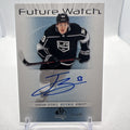 Jordan Spence 22-23 SP Authentic Retro Future Watch Auto /699 Los Angeles Kings