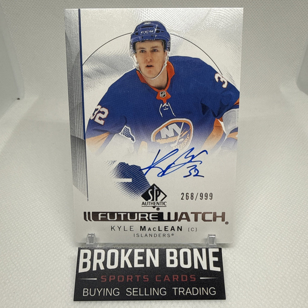 Kyle Maclean 2024-25 SP Authentic Future Watch Auto New York Islanders /999