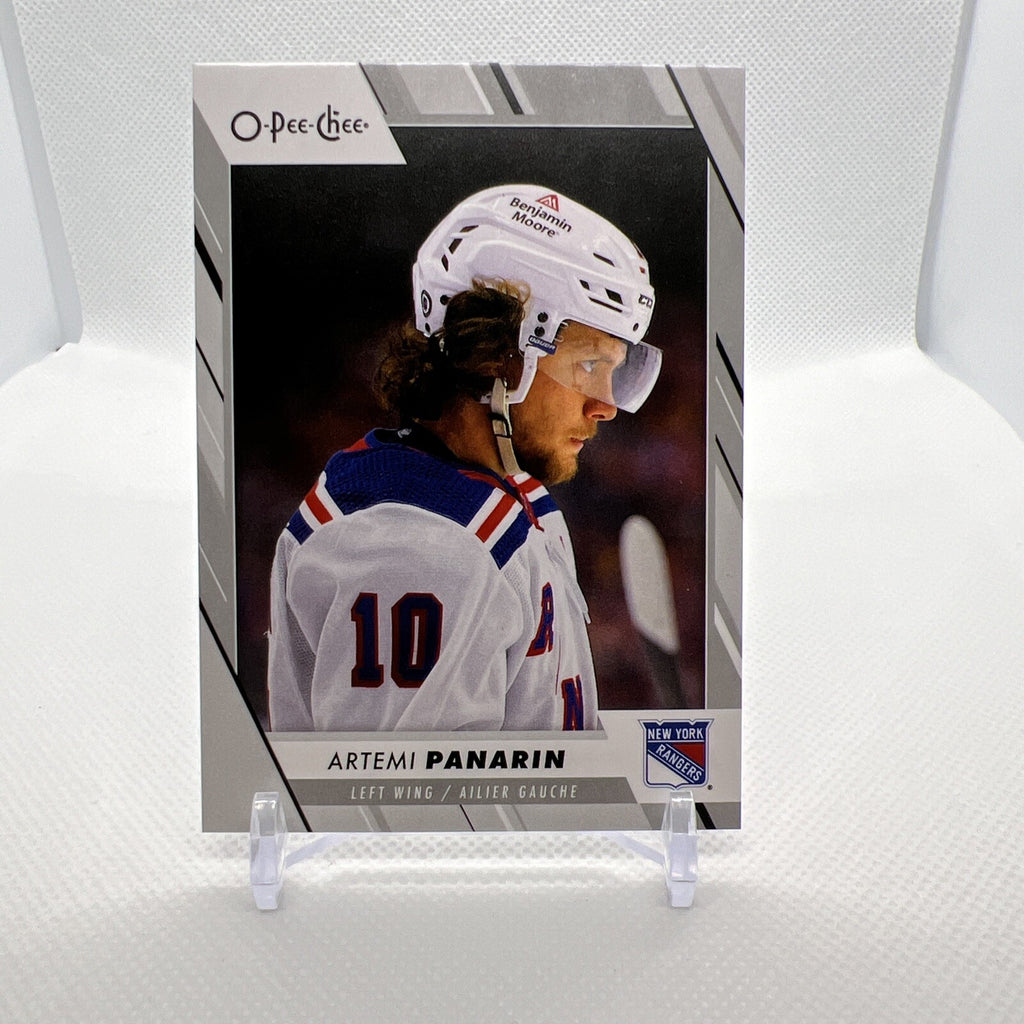 Artemi Panarin 2023-24 O-Pee-Chee Photo Variation Parallel New York Rangers