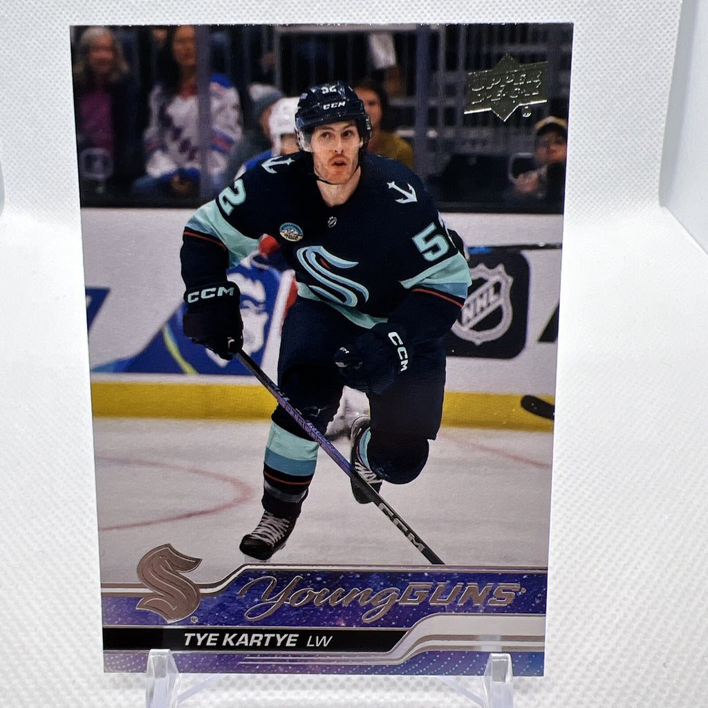 Tye Kartye 2023-24 Upper Deck Young Guns Rookie Seattle Kraken 1 RC