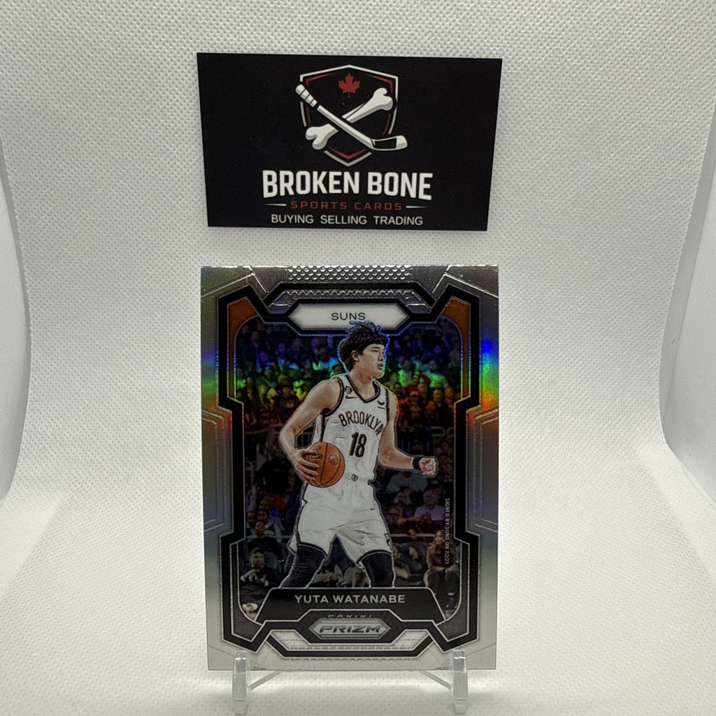 Yuta Watanabe 2023-24 Panini Prizm Silver Prizm #285 Suns