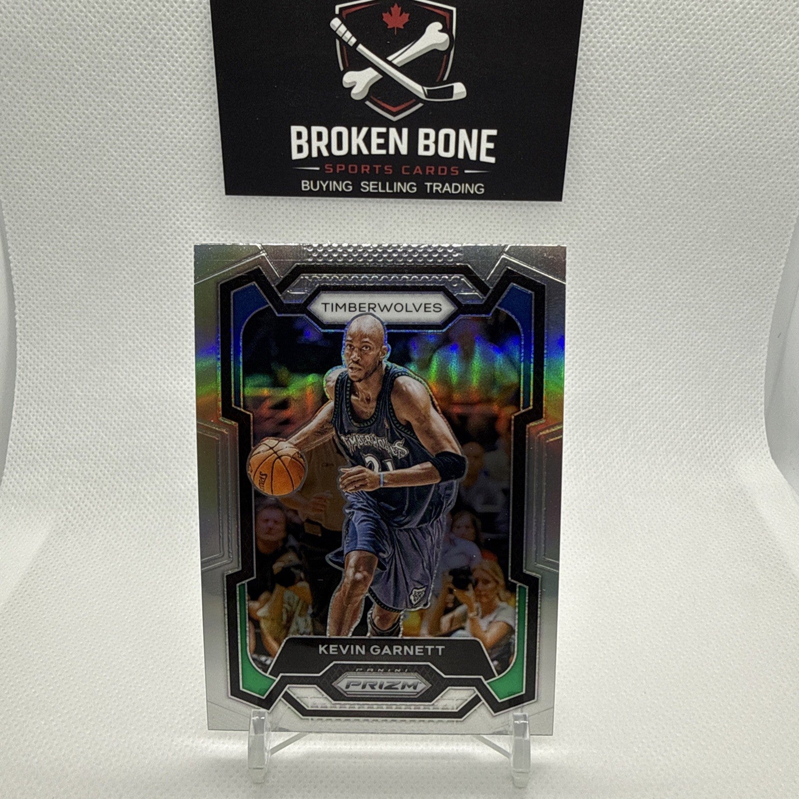 Kevin Garnett 2023-24 Panini Prizm Silver Prizm #183 Timberwolves