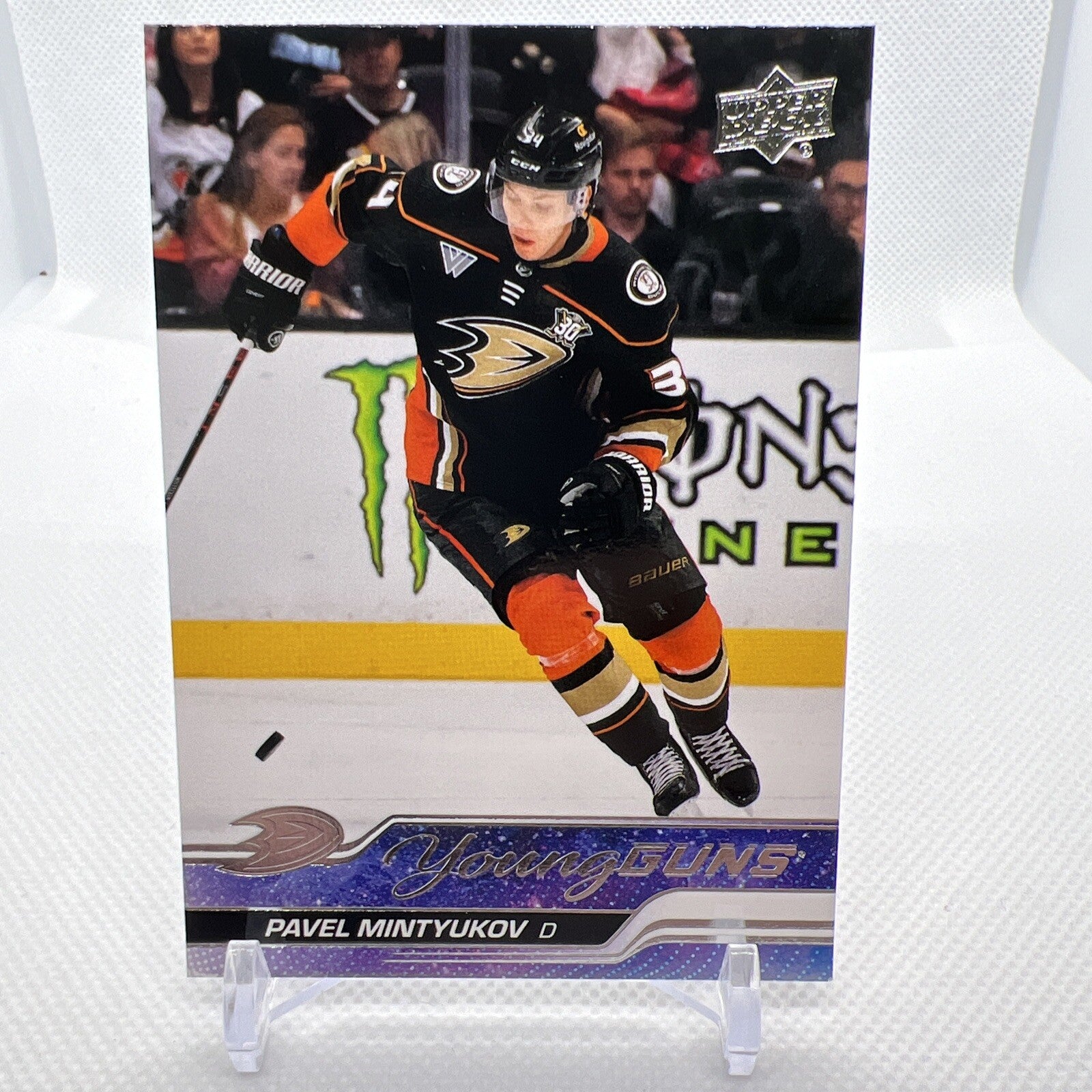 Pavel Mintyukov 2023-24 Upper Deck Young Guns Rookie Anaheim Ducks 2 RC