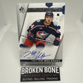 Trey Fix-Wolansky 2022-23 SP Authentic Future Watch Auto /999 Blue Jackets