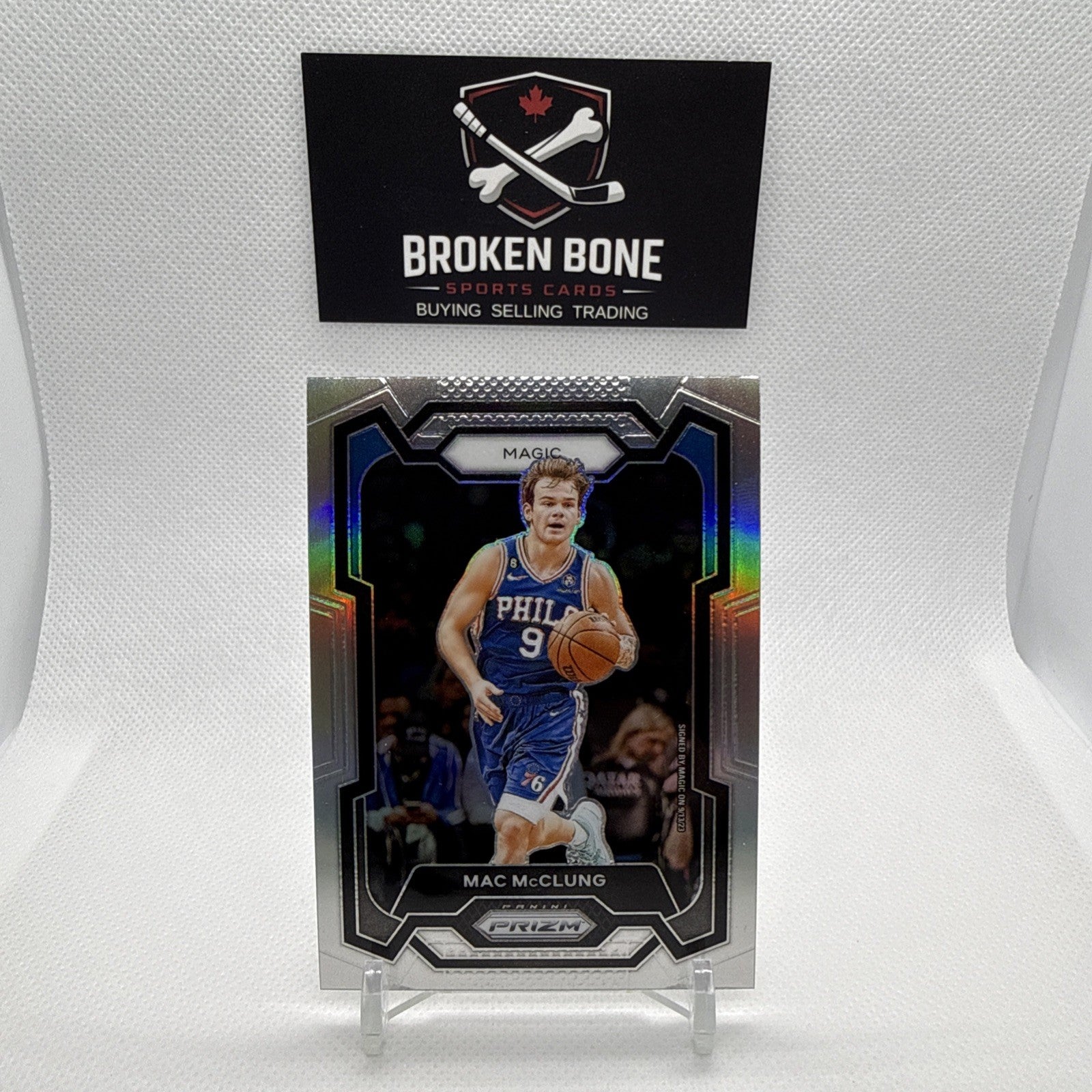 Mac McClung 2023-24 Panini Prizm Silver Prizm #258 Magic