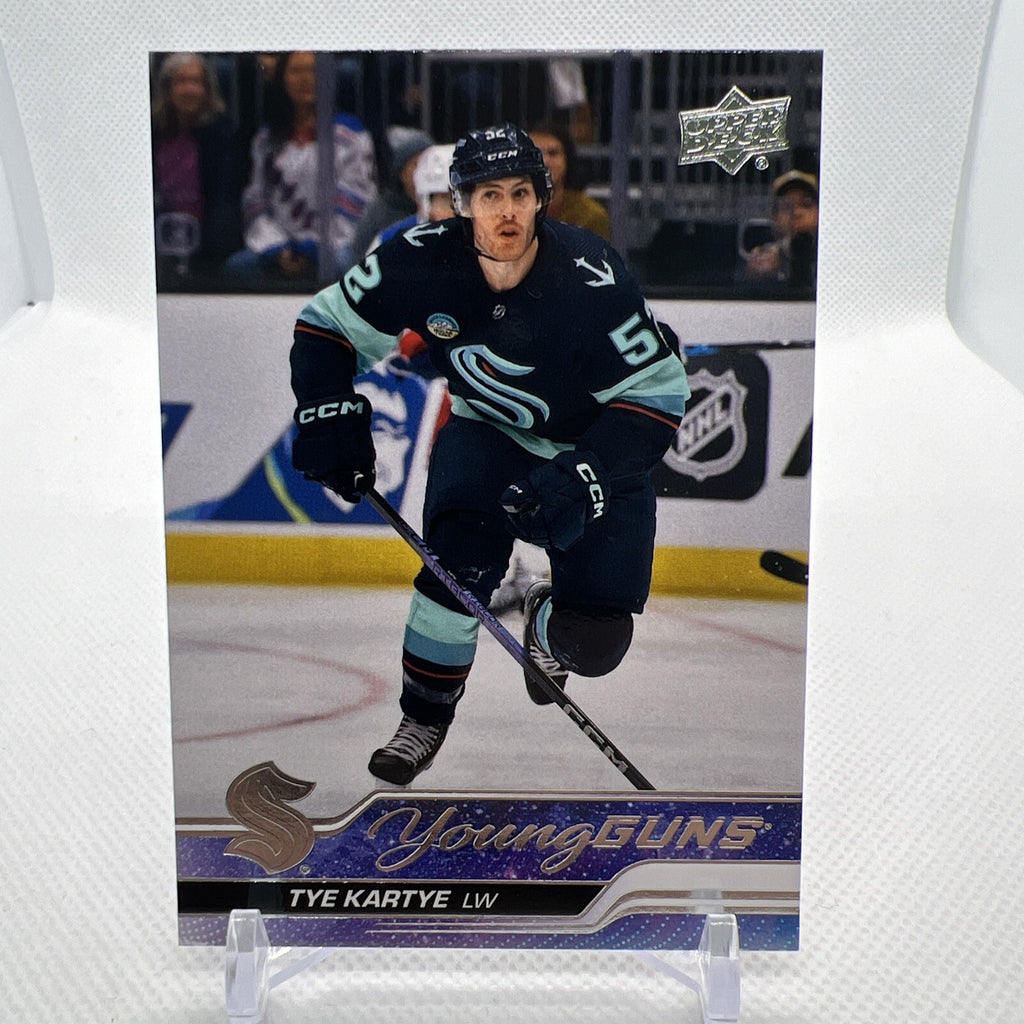 Tye Kartye 2023-24 Upper Deck Young Guns Rookie Seattle Kraken RC