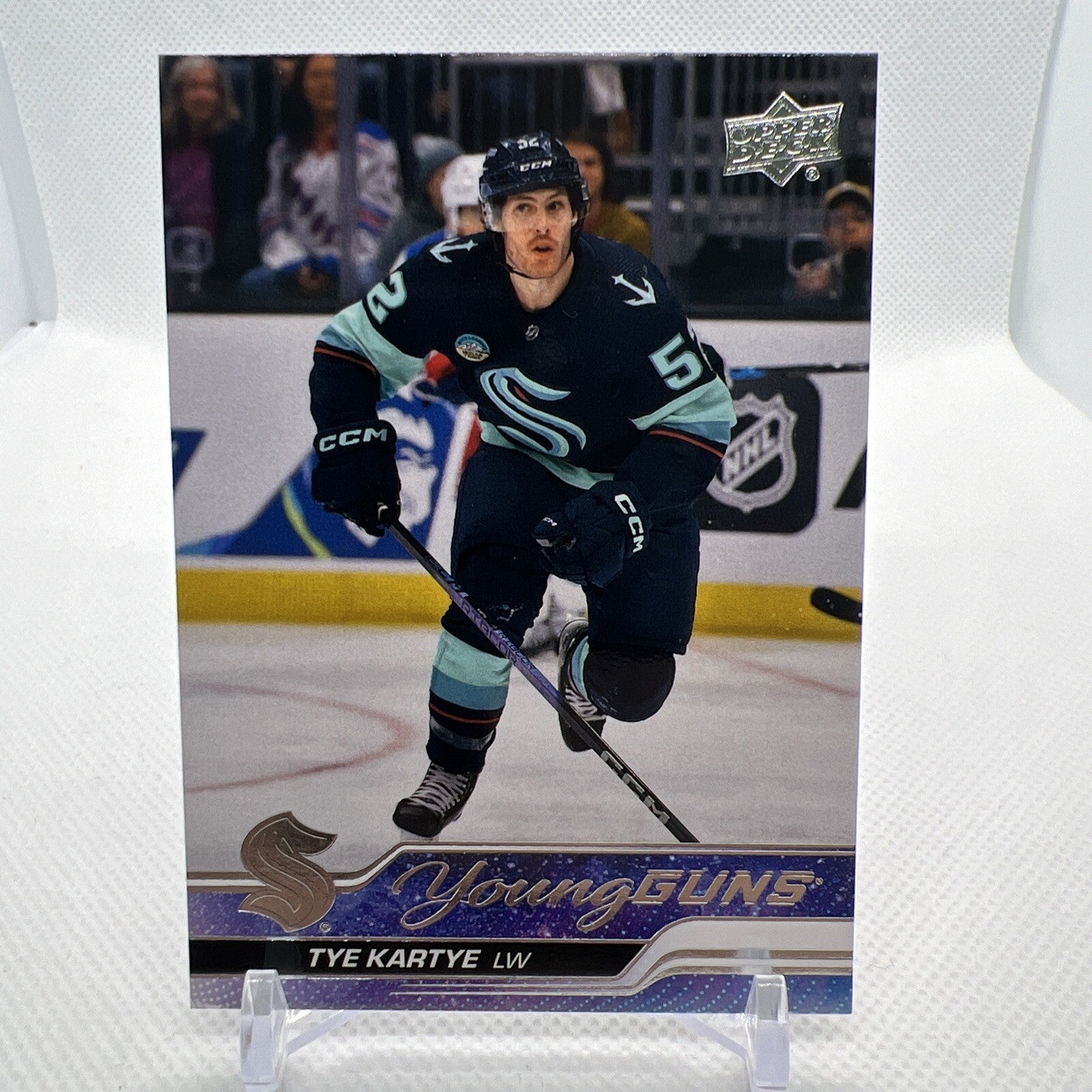 Tye Kartye 2023-24 Upper Deck Young Guns Rookie Seattle Kraken RC
