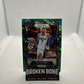 Jalen McDaniels 2023-24 Panini Prizm Green Cracked Ice SSP #291 Raptors