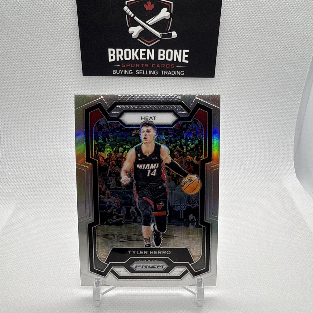 Tyler Herro 2023-24 Panini Prizm Silver Prizm #32 Heat