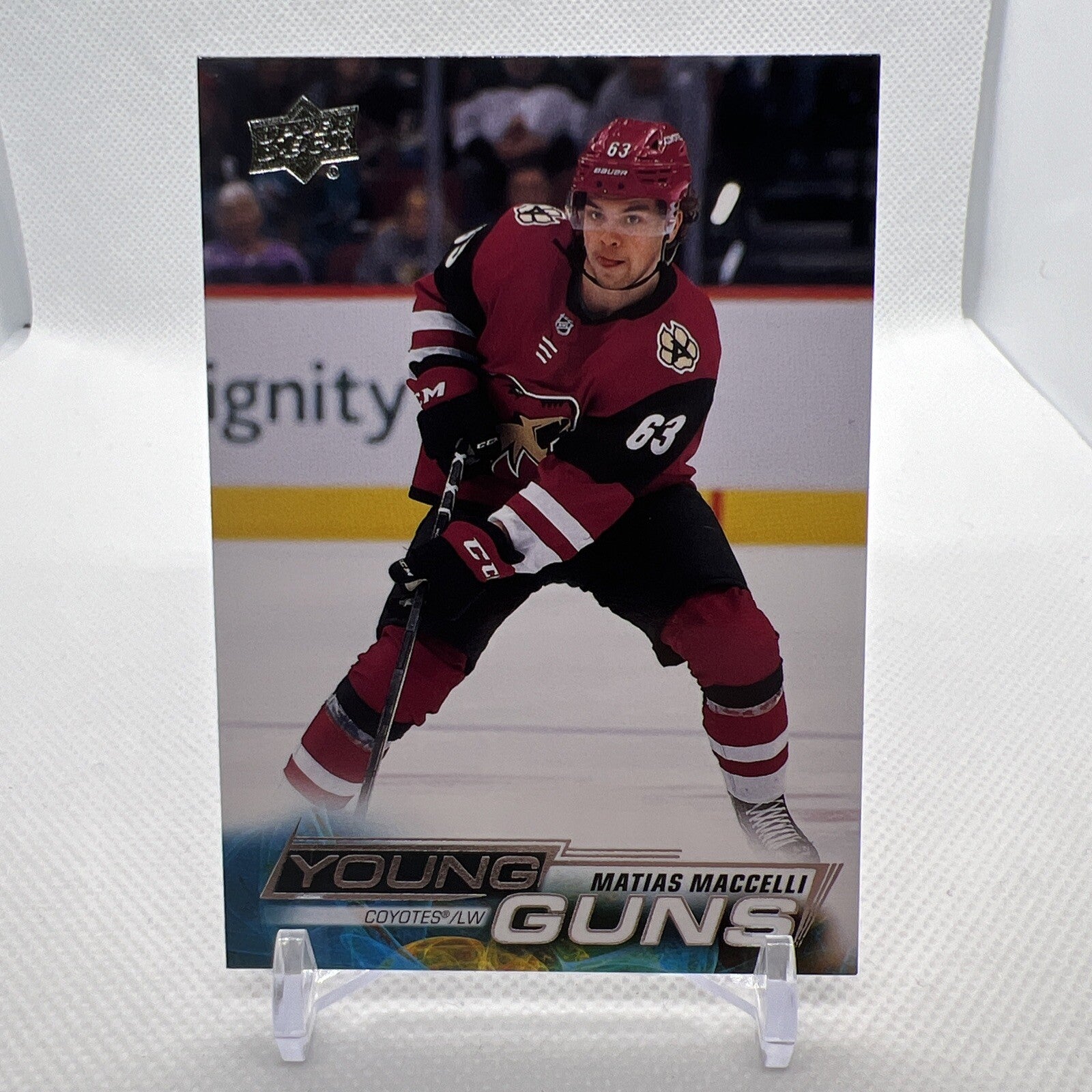 Matias Maccelli 2022-23 Upper Deck Young Guns Rookie Arizona Coyotes RC