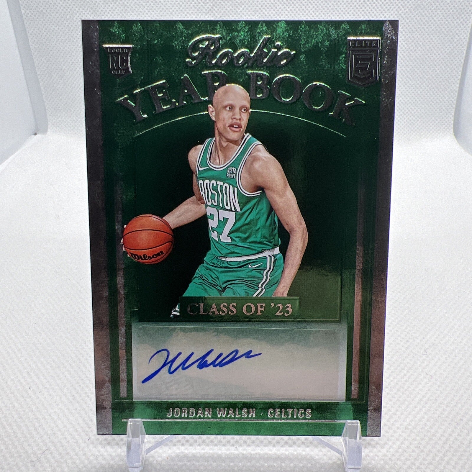 Jordan Walsh 2023-24 Donruss Elite Rookie Yearbook Boston Celtics