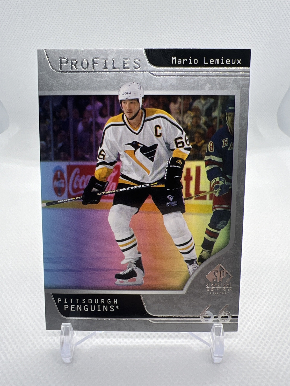 Mario Lemieux 2020-21 SP Signature Edition Legends Profiles NHL #P-29 Hockey