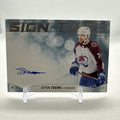 Devon Toews 2023-24 SP Authentic Sign Of the Times Auto Colorado Avalanche