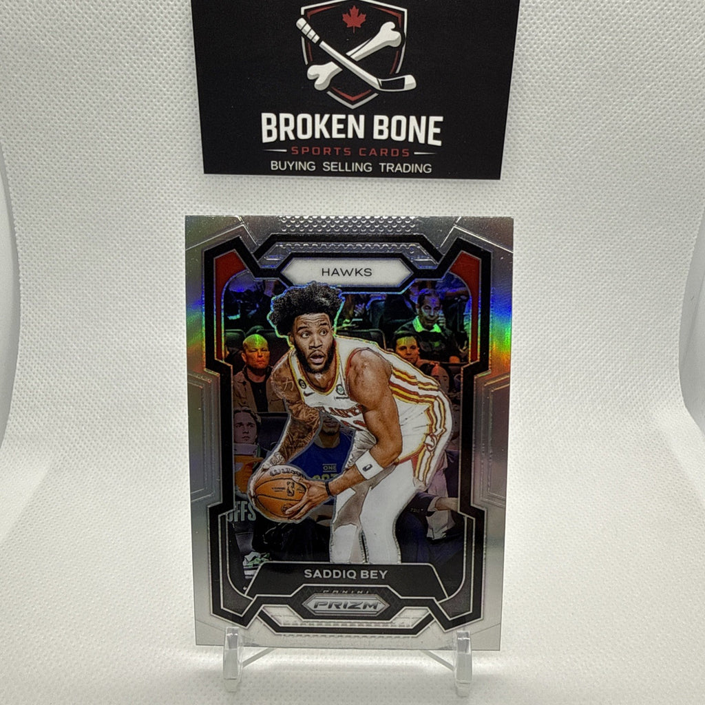 Saddiq Bey 2023-24 Panini Prizm Silver Prizm #213 Hawks