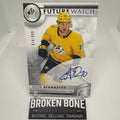 Egor Afanasyev 2023-24 SP Authentic Future Watch Auto /999 Nashville Predators