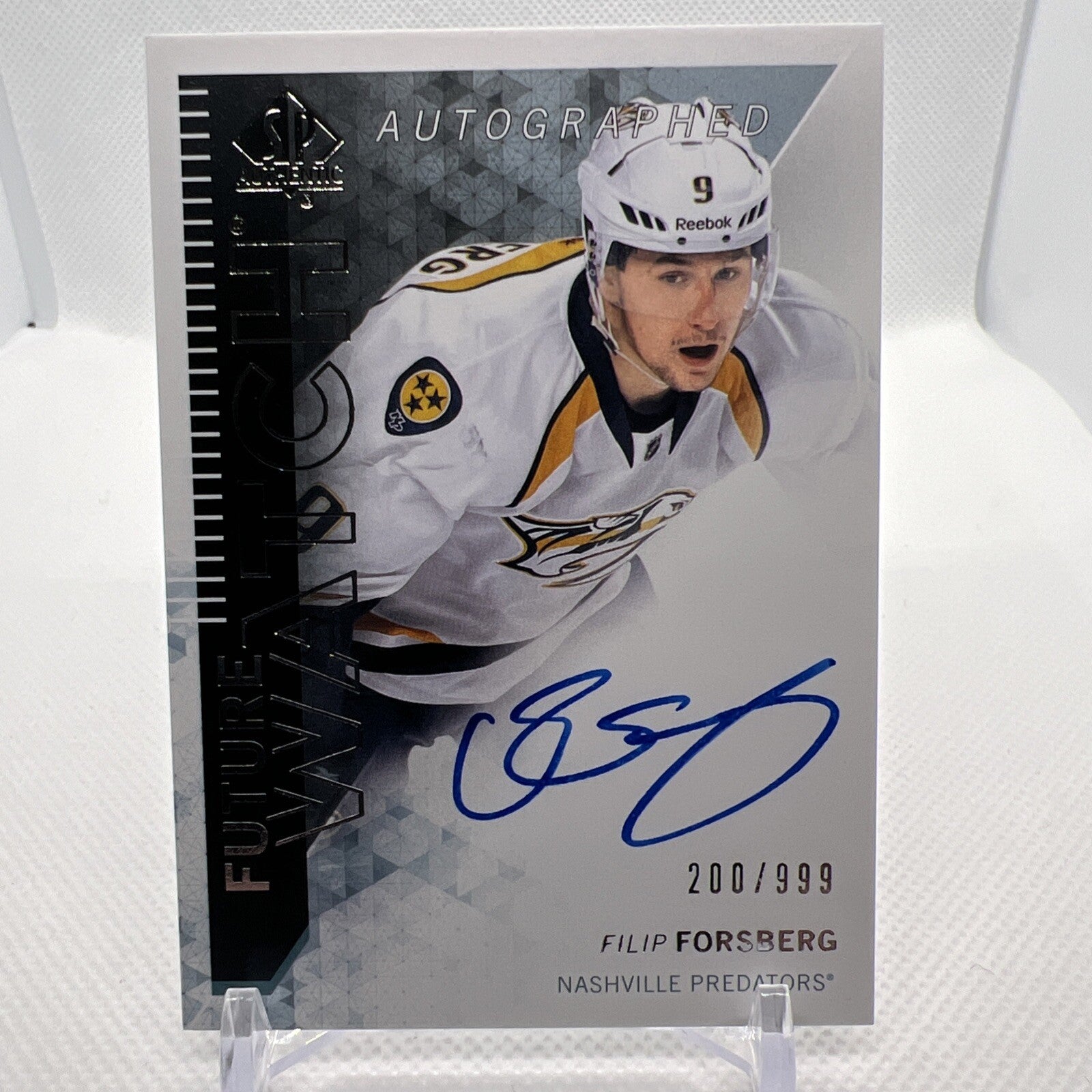 Filip Forsberg 2013-14 SP Authentic Future Watch Auto Nashville Predators