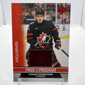 Logan Stankoven 2023 Team Canada Pride of Program Exclusives /100 Dallas Stars