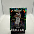 Nicolas Batum 2023-24 Panini Prizm Green Cracked Ice SSP #262 Clippers