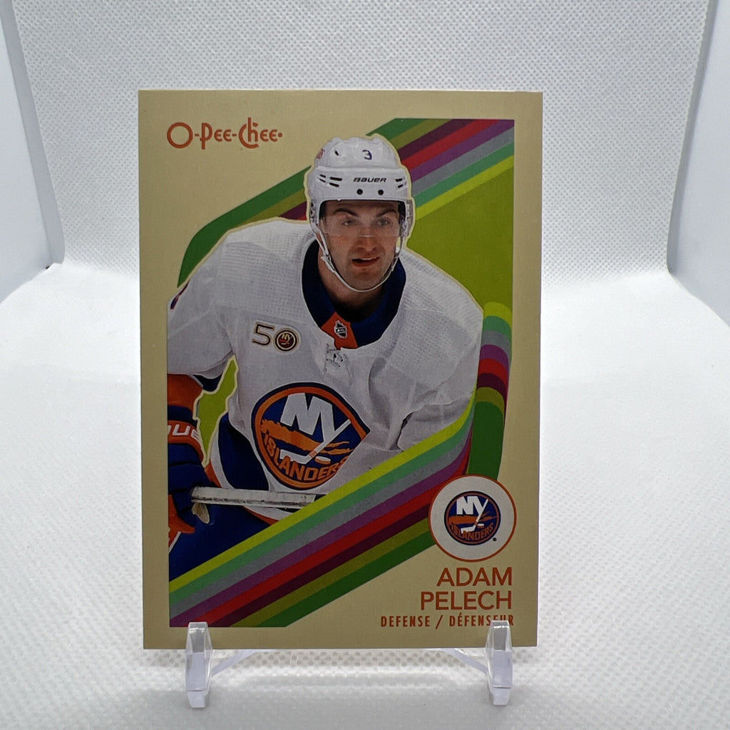 Adam Pelech 2023-24 O-Pee-Chee Retro Blank Back New York Islanders