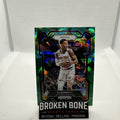 RJ Barrett 2023-24 Panini Prizm Green Cracked Ice SSP #263 Knicks
