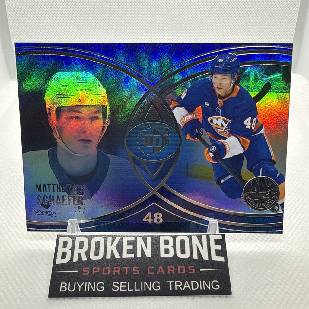 Matthew Schaefer 2025-26 Upper Deck UD3 Rookie New York Islanders