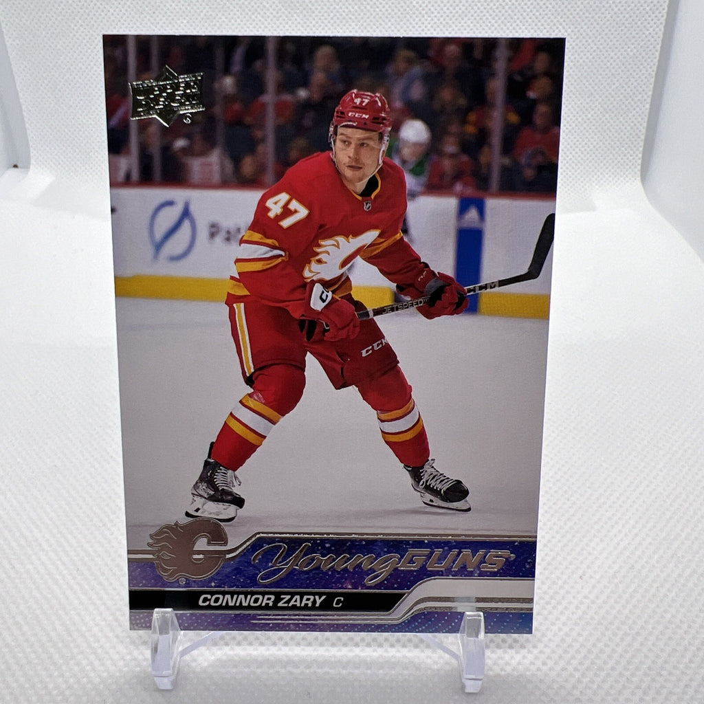 Connor Zary 2023-24 Upper Deck Young Guns Rookie Calgary Flames 2 RC