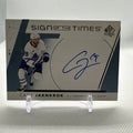 Calle Jarnkrok 2022-23 SP Authentic Sign of the Times Auto Toronto Maple Leafs