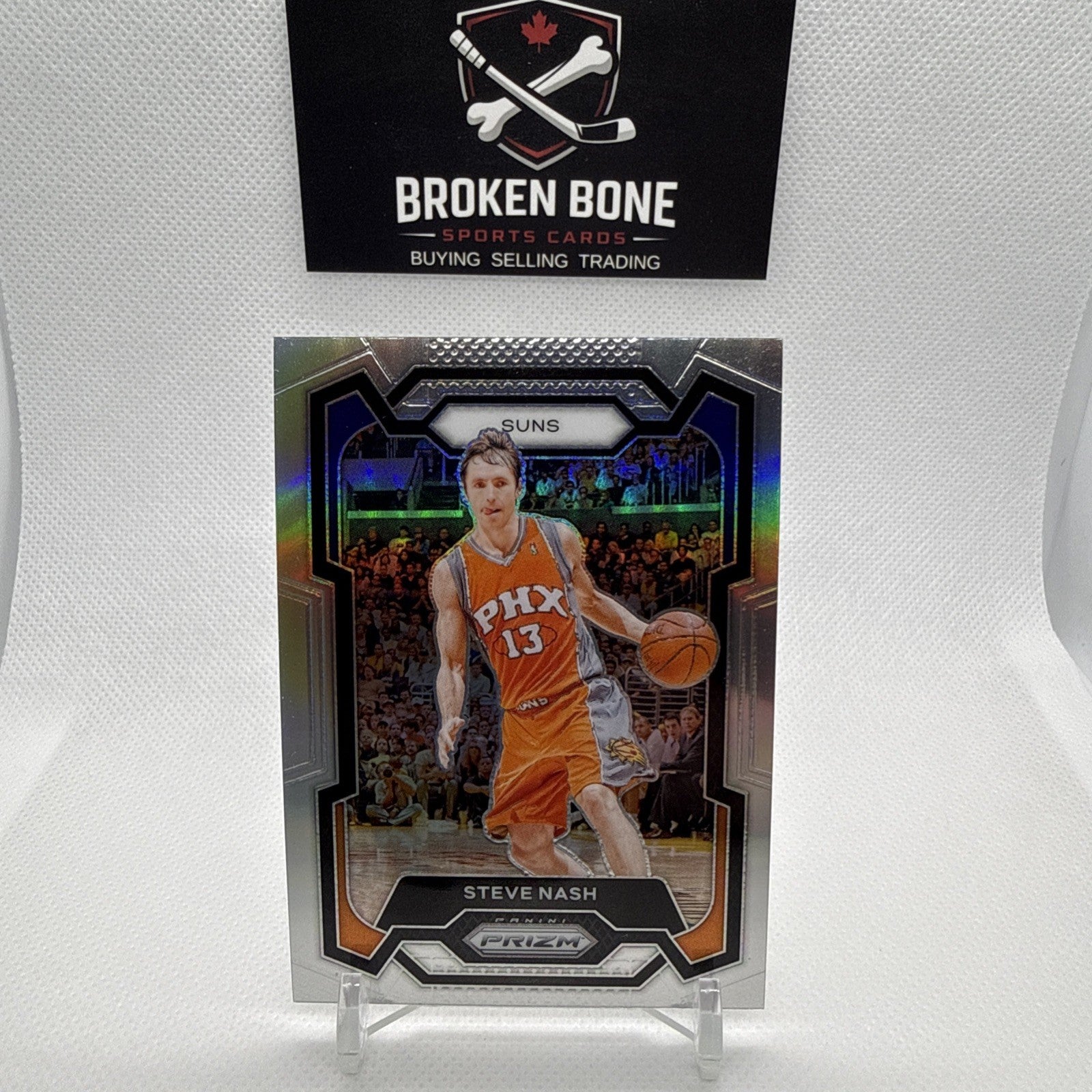 Steve Nash 2023-24 Panini Prizm Silver Prizm #200 Suns