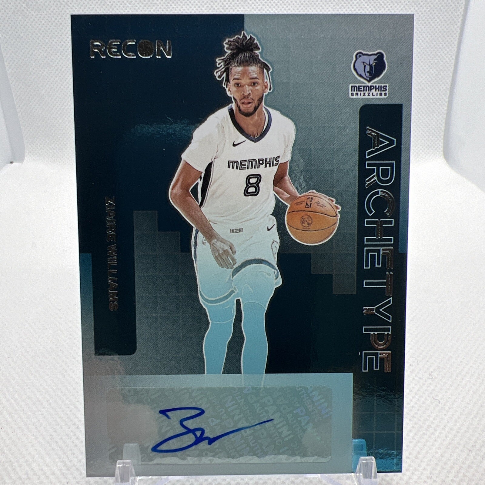 Ziaire Williams 2023-24 Recon Archetype Auto Memphis Grizzlies