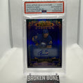 Owen Power 2022 Upper Deck Stature Blue Rookie Auto /10 PSA 10 Buffalo Sabres