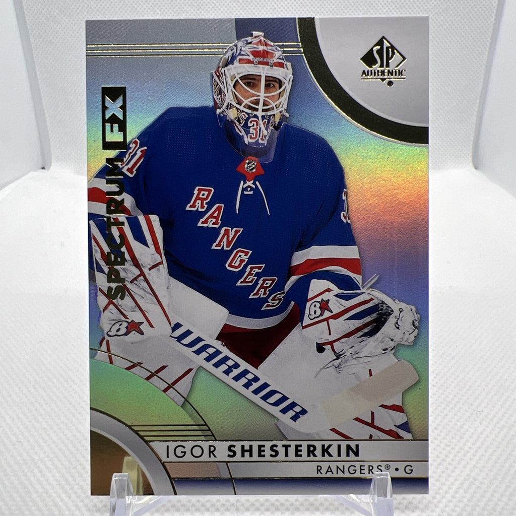 Igor Shesterkin 2023-24 SP Authentic Spectrum Fx Redemption Unscratched
