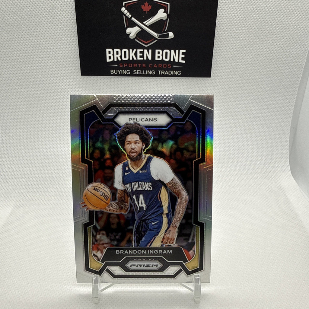 Brandon Ingram 2023-24 Panini Prizm Silver Prizm #89 Pelicans